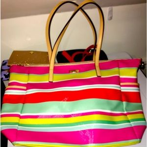 Kate spade multi color baby bag \ tote